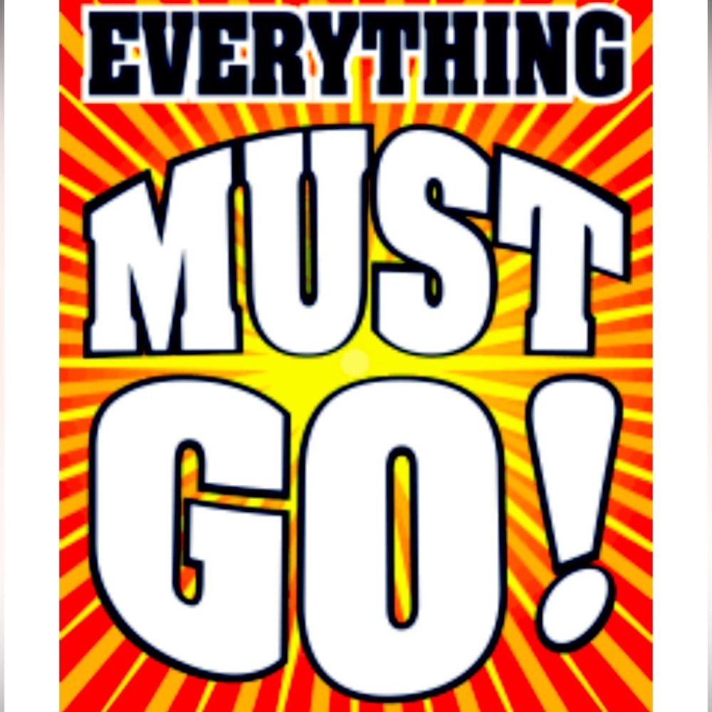 ➡️Everything Must Go➡️